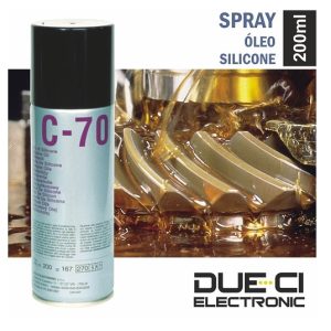 C70 Spray De 200ml Óleo Silicone Due-CI
