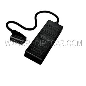 C800C CABO 1 SCART/5 FEMEAS 21 PINOS