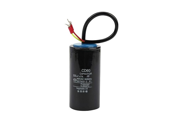 CA300MF450VC CONDENSADOR ARRANQUE 300uF 450V AC com cabo