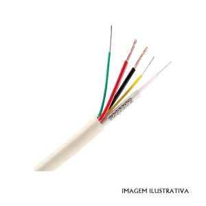 CCTV4 CABO COAXIAL + 4 CONDUT