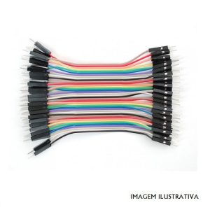 CL40V10MM Kit 40 shunts macho macho NSR c/ 10cm