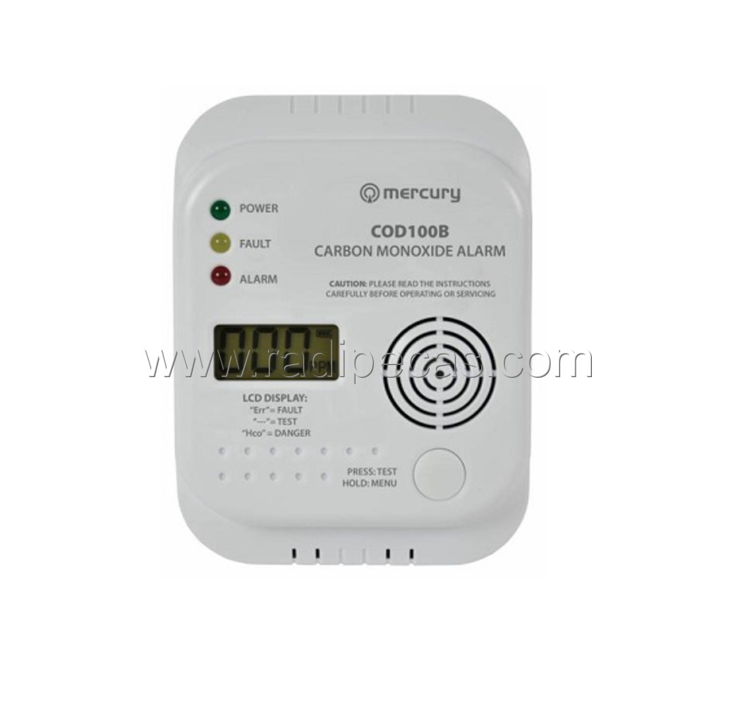 COD100B Alarme De Monoxido De Carbono