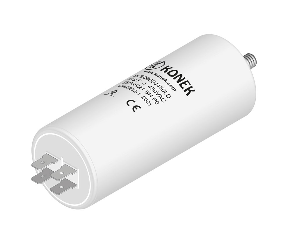 CA60MF450VC Condensador de arranque 60uF 450Vac c/ fios