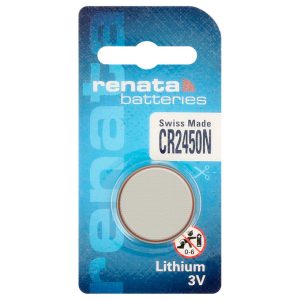 CR2450N/R PILHA LITIO 3V CR2450N ( c/ polo positivo + baixo )