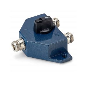 CS-201A Comutador 2 vias (1 entrada, 2 saídas) com fichas PL SO239.