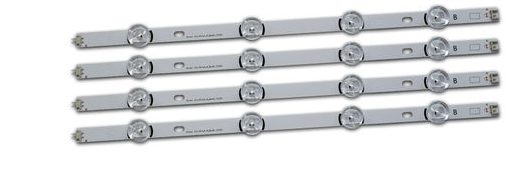 AGF-78400901 Kit 8 tiras de led para LG - 4x A + 4x B