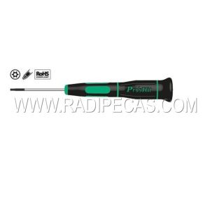 DES941 Chave tipo Torx T5 com furo