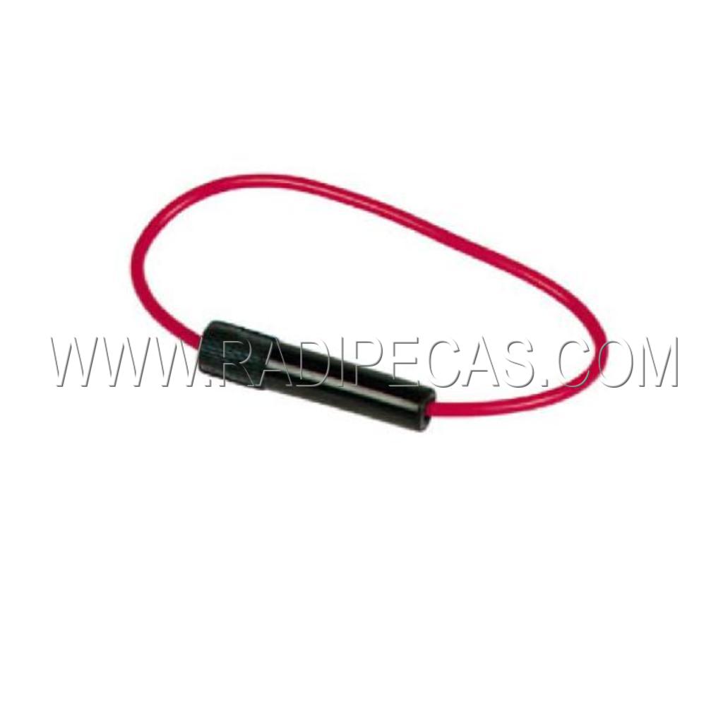 FUSEIL56 SUPORTE FUSIVEL 5x20mm E 6.35x30mm - ROSCA C/ FIO