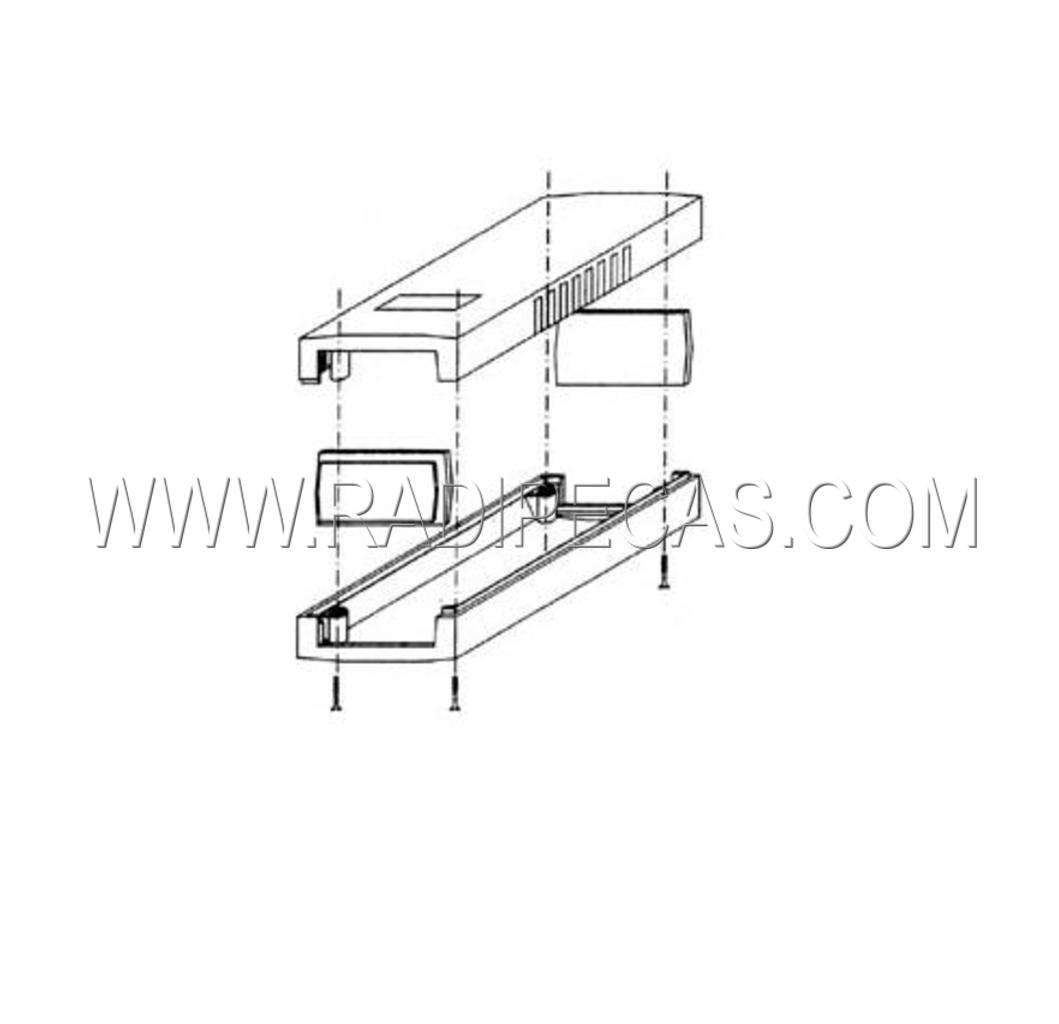 G-407 CAIXA MONTAGEM ABS 120x60x30 - Image 2