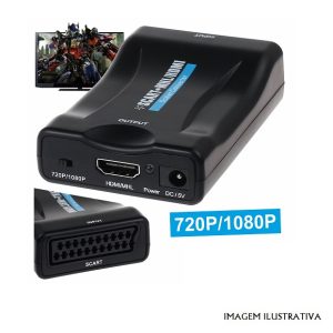 HD0011 Conversor scart para hdmi