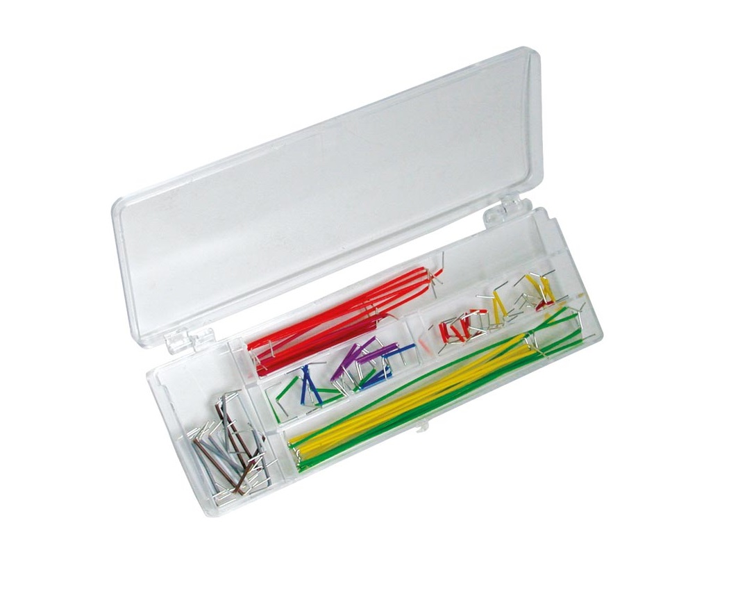 HV010 Kit 70 jumpers para breadboards de 22 AWG, 0,644mm diam