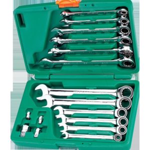 98W45316S JOGO 16 PEÇAS CHAVES COMBINADAS BOCA / ROQUETE