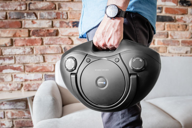 KM3903 Rádio Portátil FM C/ Leitor CD e Bluetooth KRUGER MATZ - Image 8