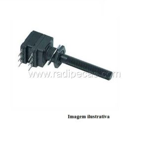 KPTD10KL Potenciometro duplo , 10k, LINEAR