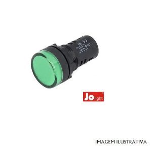 LL9058-4 Luz Piloto Redondo De Painel 19.5mm 24V Verde