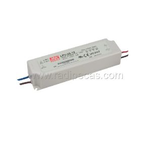 LPV35-12 FONTE ALIM.LEDS TENSÃO 12V 3A 36W IP67