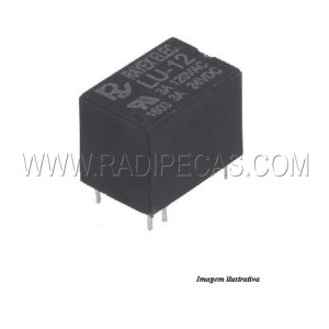 LU-12 RELE MINI 12V 2A 1 cto SIMPLES