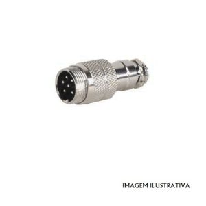 M006M FICHA 6 PINOS MACHO EXTENSAO