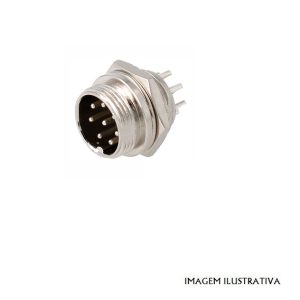 M008P FICHA MICRO 8 PINOS MACHO PAINEL