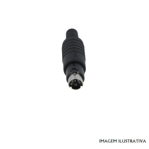 MDC003 FICHA MINI DIN 3 PINOS MACHO