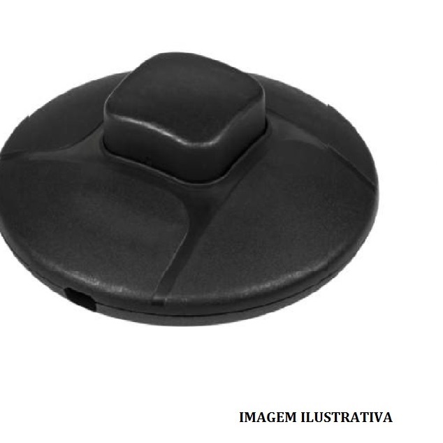 MEL073P Interruptor de pé - preto -