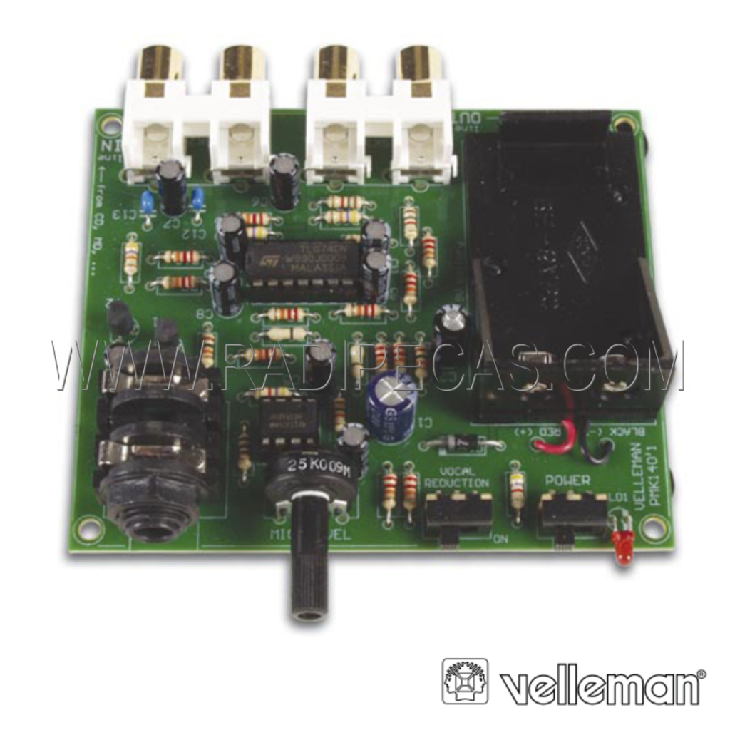 MK140 KIT VELLEMAN KARAOKE