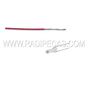 MOW5R FIO DE MONTAGEM 0,50mm ( 18x 0.193mm) VERMELHO