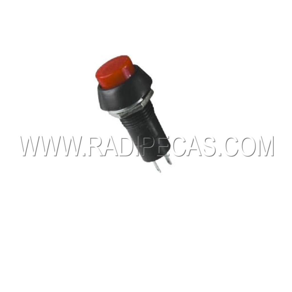 MS461A Interruptor pressao, off (on) 1A/125v, vermelho