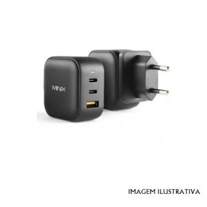 NEO-P1 ALIMENTADOR MINIX NEO P1 65W, 2X USB C PD + 1 USB A QC