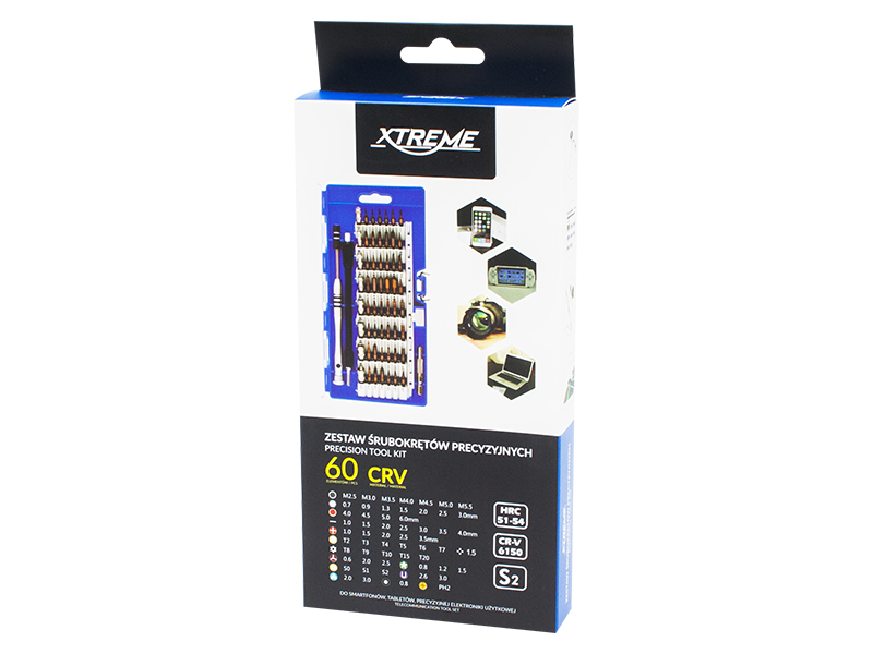 67-006 Conjunto de 60pçs composto por chaves e acessórios diversos - Image 2