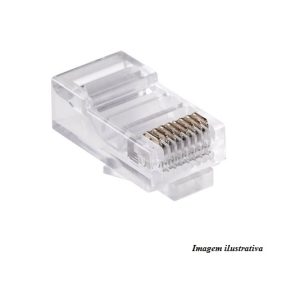O115 FICHA RJ45 8/8 CRAVAR UTP CAT.5 / FTP CAT6