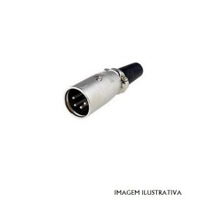 O130/4F FICHA CANON ( XLR ) FEMEA para cabo, 4 pinos