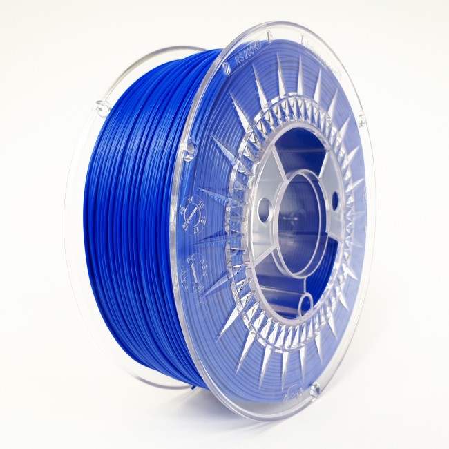 PLA175AZSDEV Rolo 1 Kg. filamento PLA 1,75mm cor super azul DEVIL