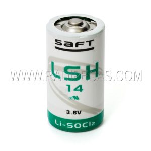 PLI007 PILHA LSH14 3.6v 5800mA litio - saft