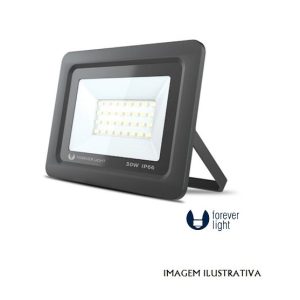 PROXIM30CW Projector Led ,slim 30w bra.frio 6000k 2400lm preto