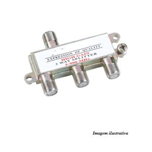 RDP0371 SPLITER 3 VIAS C/FICHAS F - 5~900mhz