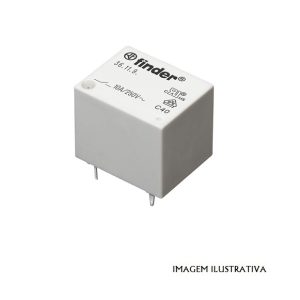 RL198 RELE TIPO D 9vcc 10A 1 CONT.