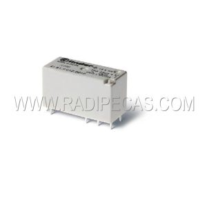 RL470 Relé 12v dc 1cto 16A 6 pinos 29x15,7x12,5mm