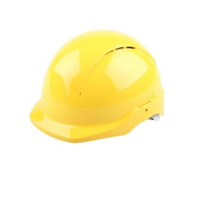 S08E-Y Capacete CONCEPT (pala curta, c/ rosca, n/ventilado) amarelo