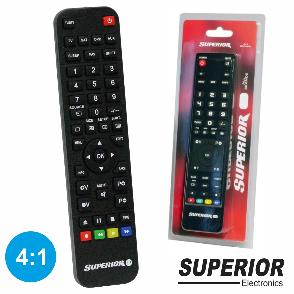 SUP4.1RC Comando programável por pc 4:1 - Superior -