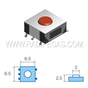 SW030 PULSADOR TACTIL SMD
