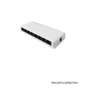 SW8N Switch 8 portas Gigabit - Ntech