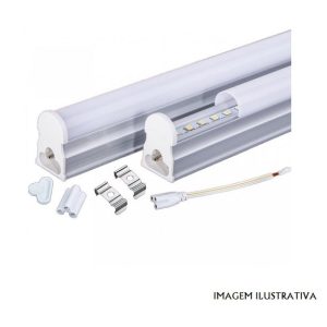 T5LED-30CM-6000K Armadura Led T5 5W 6000K 30 cms.