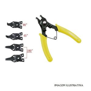 TOOL075 ALICATE SACA-FREIOS C/ PONTAS ALTERAVEIS