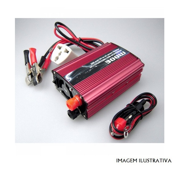 V24AC INVERSOR AUTO 12VDC/220VAC 300W