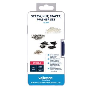 VCS400 CONJUNTO DE PARAFUSO, PORCA, ESPAÇADOR, ANILHA