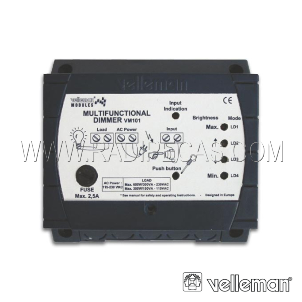 VM101 MODULO DIMMER MULTIFUNCOES