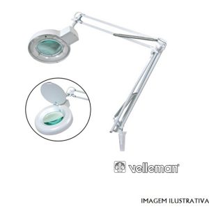 VTLAMP2WN8 CANDEEIRO 22W BANCADA LUPA 3x -BRANCO-8 DIOPTR