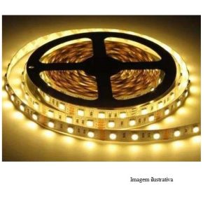 WHIP44300Q Fita de led 5050 14.4w 3000k ip44 branco quente