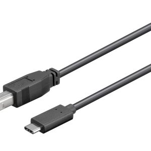 WIR1158 Cabo USB-C 3.1 macho - USB-B 2.0 macho com 1 Mt.